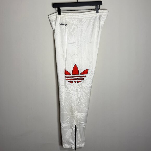 Vintage Adidas Trefoil Nylon Track Pants - Picture 1 of 4